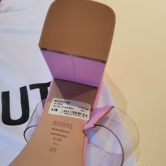 NEW SCHUTZ Ariella Platfom Block Heel Sandals - Picture 5 of 8